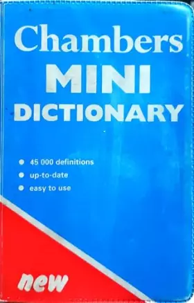 Couverture du produit · Chambers Mini Dictionary