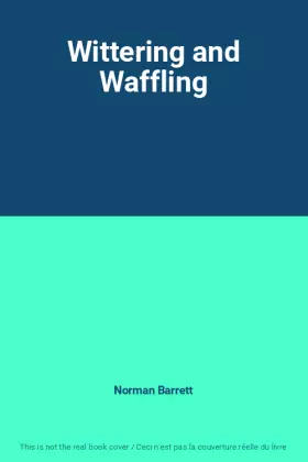 Couverture du produit · Wittering and Waffling