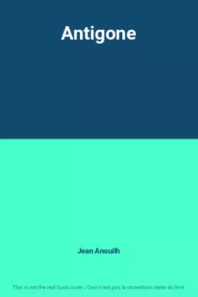 Couverture du produit · Antigone