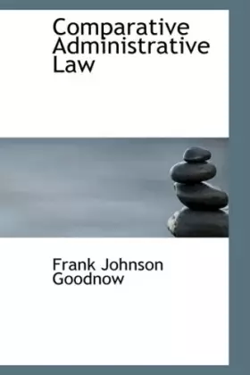 Couverture du produit · Comparative Administrative Law
