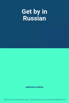 Couverture du produit · Get by in Russian