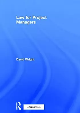 Couverture du produit · Law for Project Managers