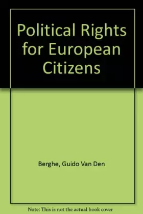 Couverture du produit · Political rights for European citizens