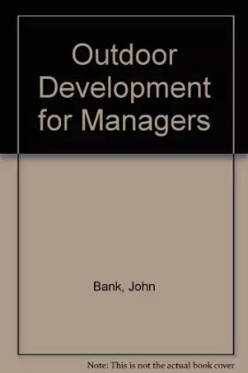 Couverture du produit · Outdoor Development for Managers