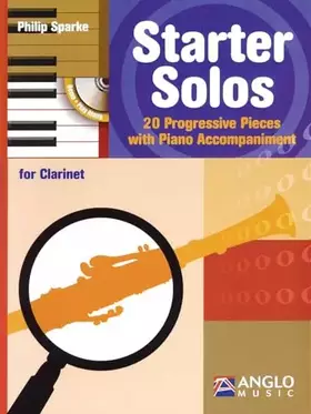 Couverture du produit · Starter Solos for Clarinet: 20 Progressive Pieces with Piano Accompaniment