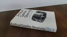 Couverture du produit · Artificial satellite observing and its applications
