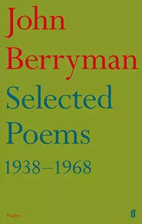 Couverture du produit · Selected Poems 1938-1968