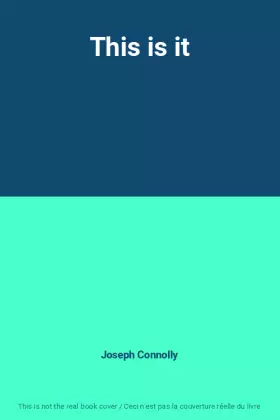 Couverture du produit · This is it