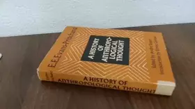 Couverture du produit · A history of anthropological thought