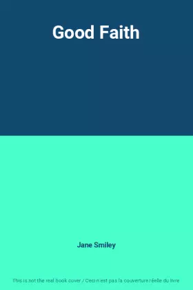 Couverture du produit · Good Faith
