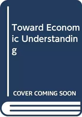 Couverture du produit · Toward economic understanding