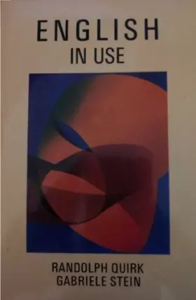 Couverture du produit · English in Use