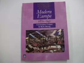 Couverture du produit · Modern Europe 1870-1945