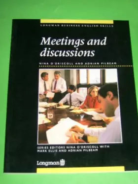 Couverture du produit · Meetings and Discussions