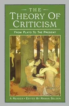 Couverture du produit · The Theory of Criticism (Reader)