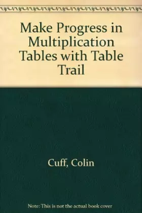 Couverture du produit · Make Progress in Multiplication Tables with Table Trail