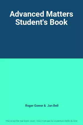 Couverture du produit · Advanced Matters Student's Book