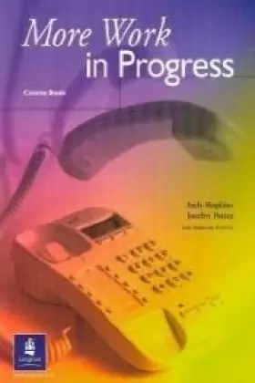 Couverture du produit · More Work in Progress Course Book