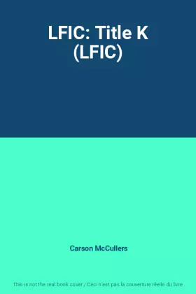 Couverture du produit · LFIC: Title K (LFIC)