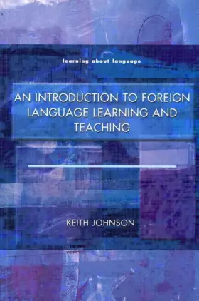 Couverture du produit · An Introduction To Foreign Language Learning And Teaching
