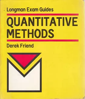 Couverture du produit · Quantitative methods (Longman exam guides)