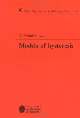 Couverture du produit · Models of Hysteresis