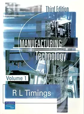 Couverture du produit · Manufacturing Technology Vol. 1 3rd edition
