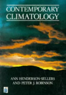 Couverture du produit · Contemporary Climatology