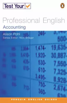 Couverture du produit · Test Your Professional English NE Accounting