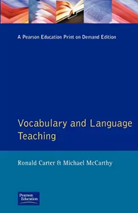 Couverture du produit · Vocabulary and Language Teaching