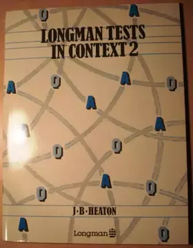 Couverture du produit · Longman Tests in Context 2 (Longman Tests in Context)
