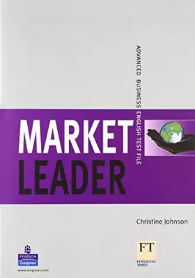 Couverture du produit · Market Leader Advanced Test File