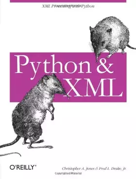 Couverture du produit · Python & XML