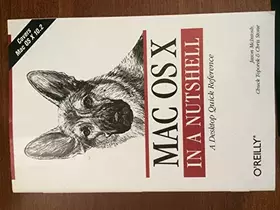 Couverture du produit · Mac OS X in a Nutshell
