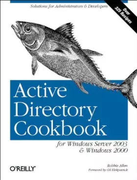 Couverture du produit · Active Directory Cookbook