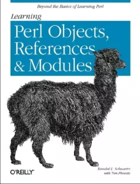 Couverture du produit · Learning Perl Objects, References, and Modules (en anglais)