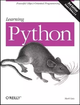 Couverture du produit · Learning Python