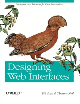 Couverture du produit · Designing Web Interfaces