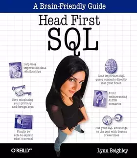 Couverture du produit · Head First SQL: Your Brain on SQL -- A Learner's Guide