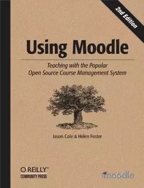 Couverture du produit · Using Moodle 2e