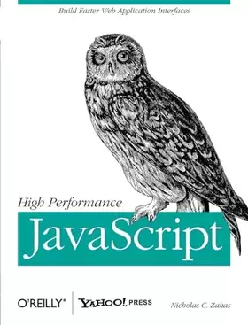 Couverture du produit · High Performance JavaScript (Build Faster Web Application Interfaces)