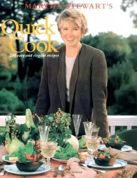 Couverture du produit · Martha Stewart's Quick Cook