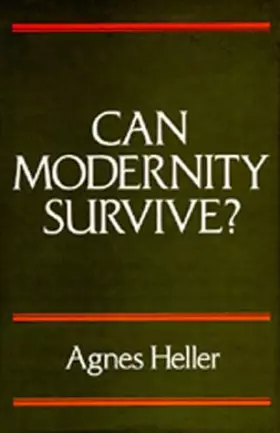 Couverture du produit · Can Modernity Survive?