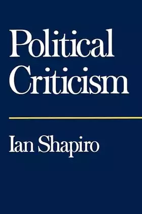 Couverture du produit · Political Criticism