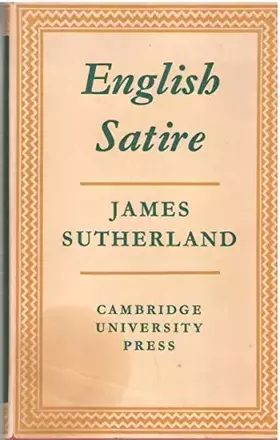 Couverture du produit · English Satire