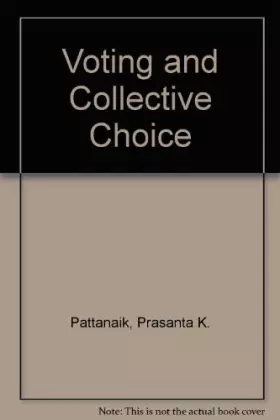 Couverture du produit · Voting and Collective Choice