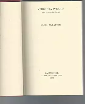 Couverture du produit · Virginia Woolf: The Echoes Enslaved