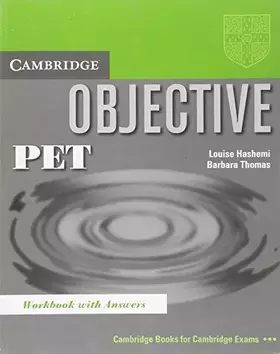 Couverture du produit · Objective: PET Workbook with answers