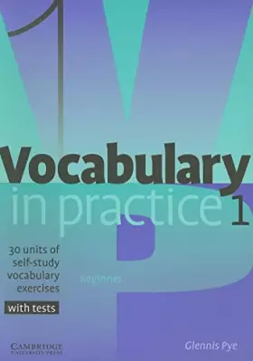 Couverture du produit · Vocabulary in Practice 1