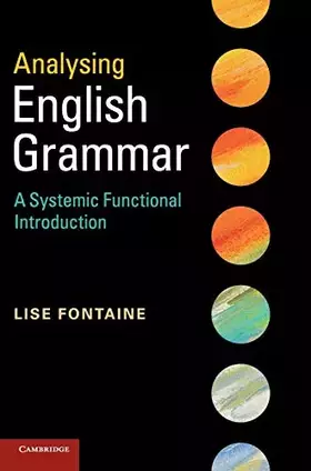Couverture du produit · Analysing English Grammar: A Systemic Functional Introduction